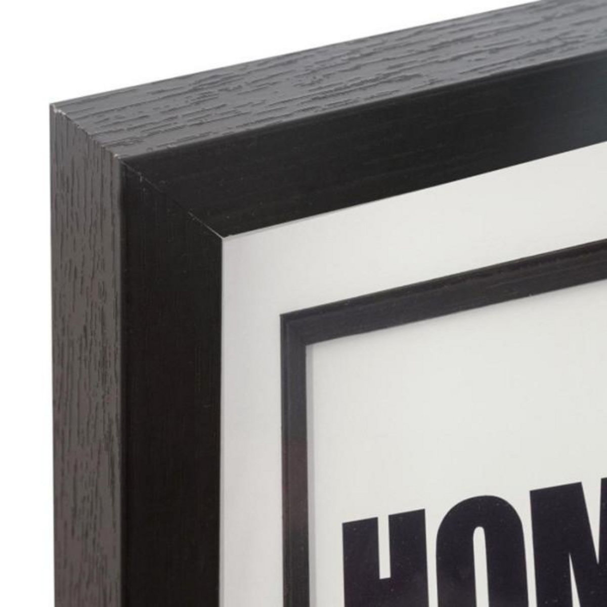 ATMOSPHERA Cadre Photo en Verre  Aedan  13x18cm Noir