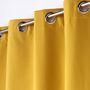 Voir la diapositive 2 : Paris Prix Rideau Occultant  Obscure  140x260cm Jaune