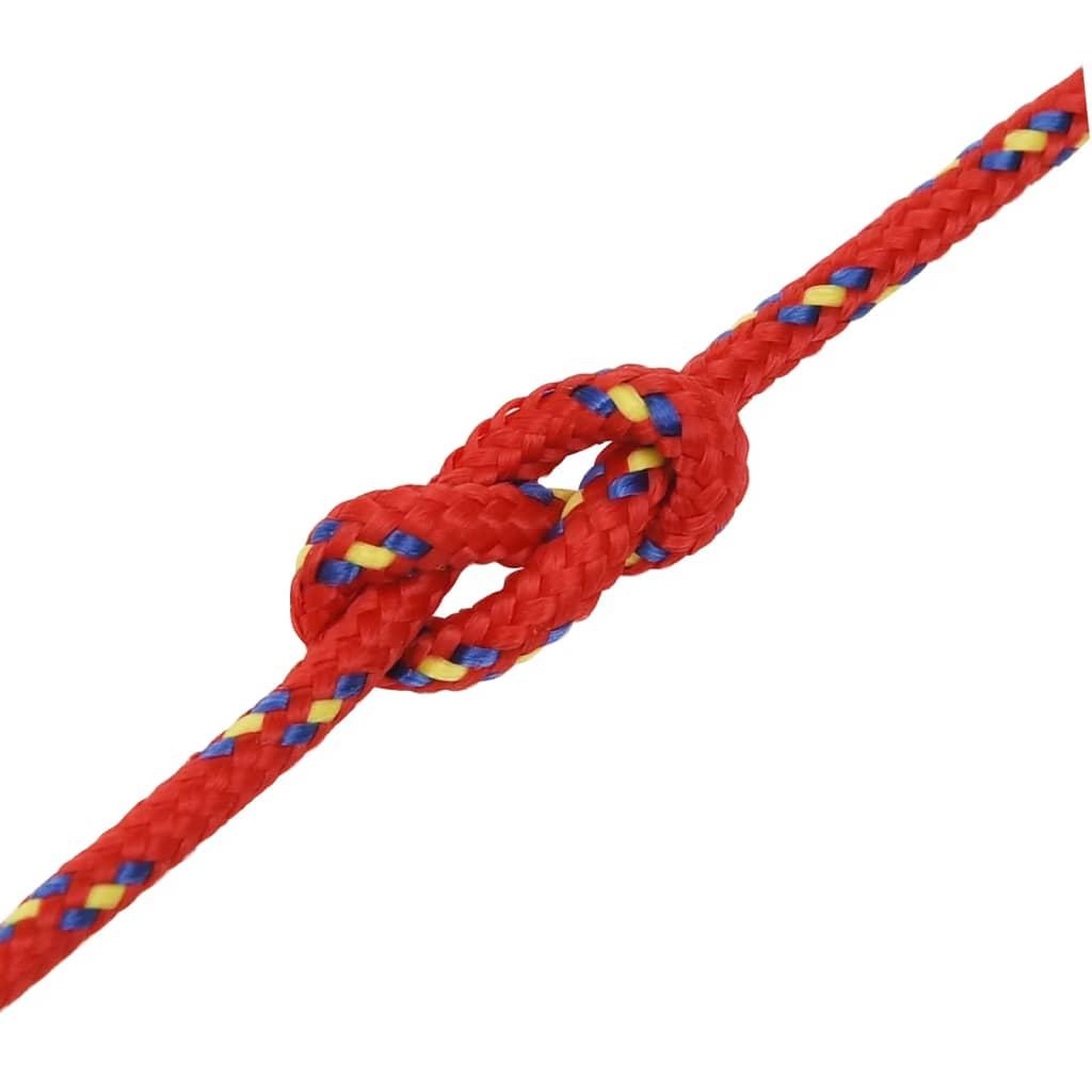 Voir la diapositive 5 : VIDAXL Corde de bateau Rouge 3 mm 500 m Polypropylene