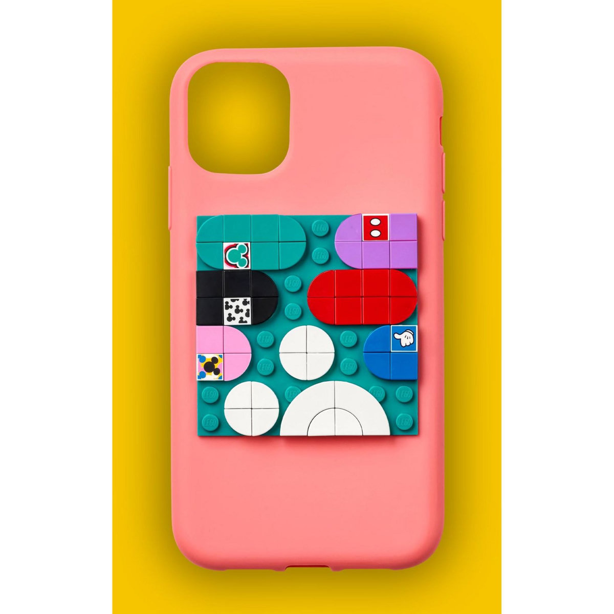 LEGO Dots 41964 Boîte créative La rentrée de Mickey et Minnie, 6 en 1, Rangement, Cadre Photo, Porte-clés, Bloc-notes, Fournitures Scolaires