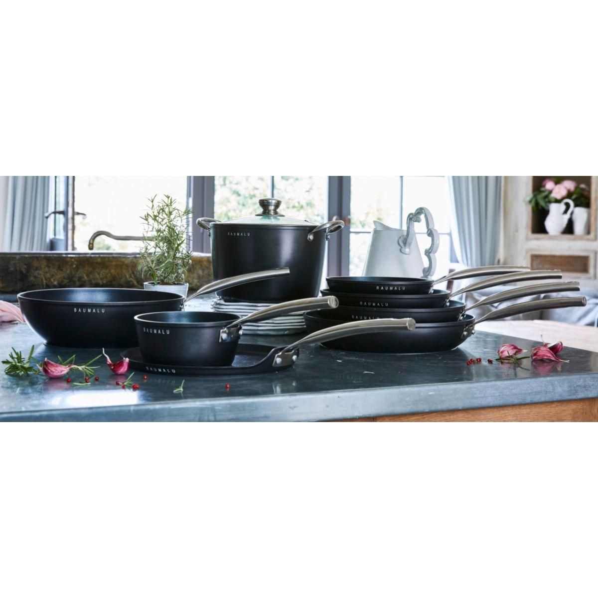 BAUMALU Casserole 16 cm black edition