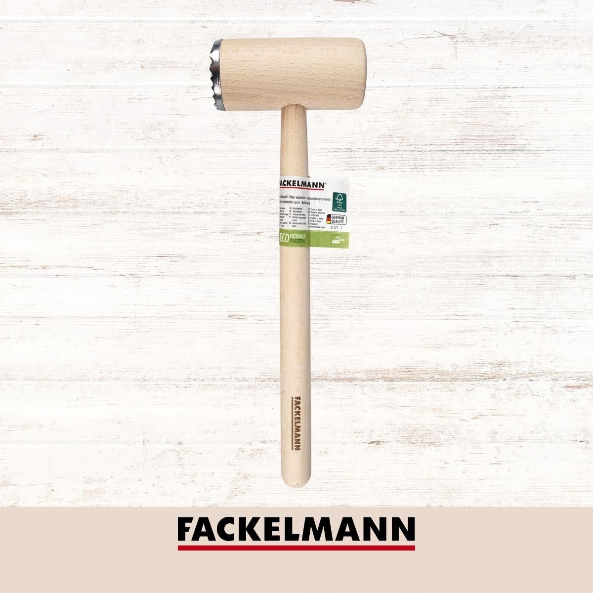 Fackelmann Attendrisseur de viande en bois FSC Fackelmann Nature