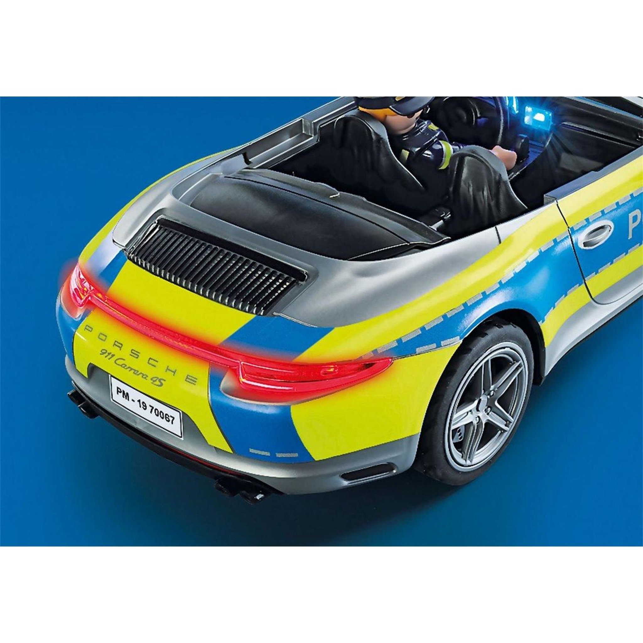 Voir la diapositive 6 : PLAYMOBIL City action - Porsche 911 Carrera 4S Police