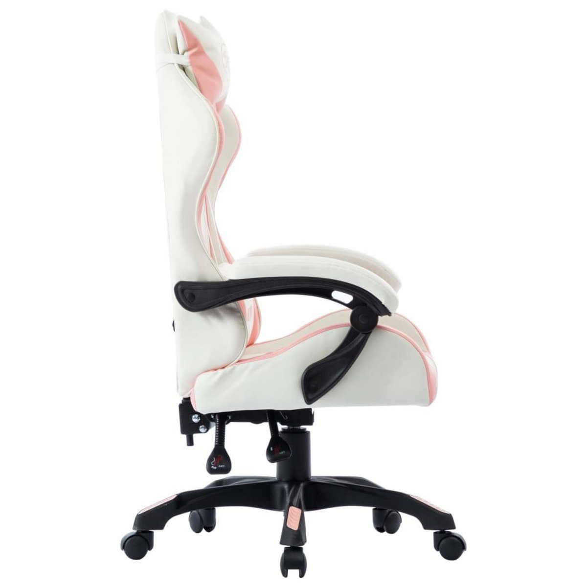 VIDAXL Fauteuil de jeux video Rose Similicuir