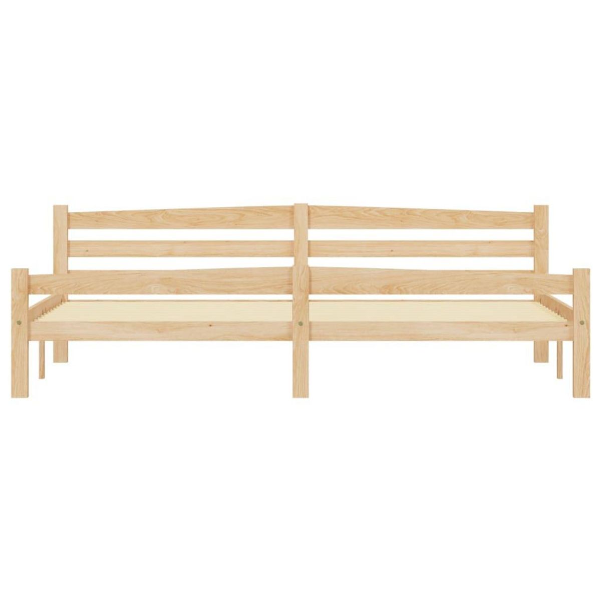 VIDAXL Cadre de lit sans matelas bois massif de pin 200x200 cm