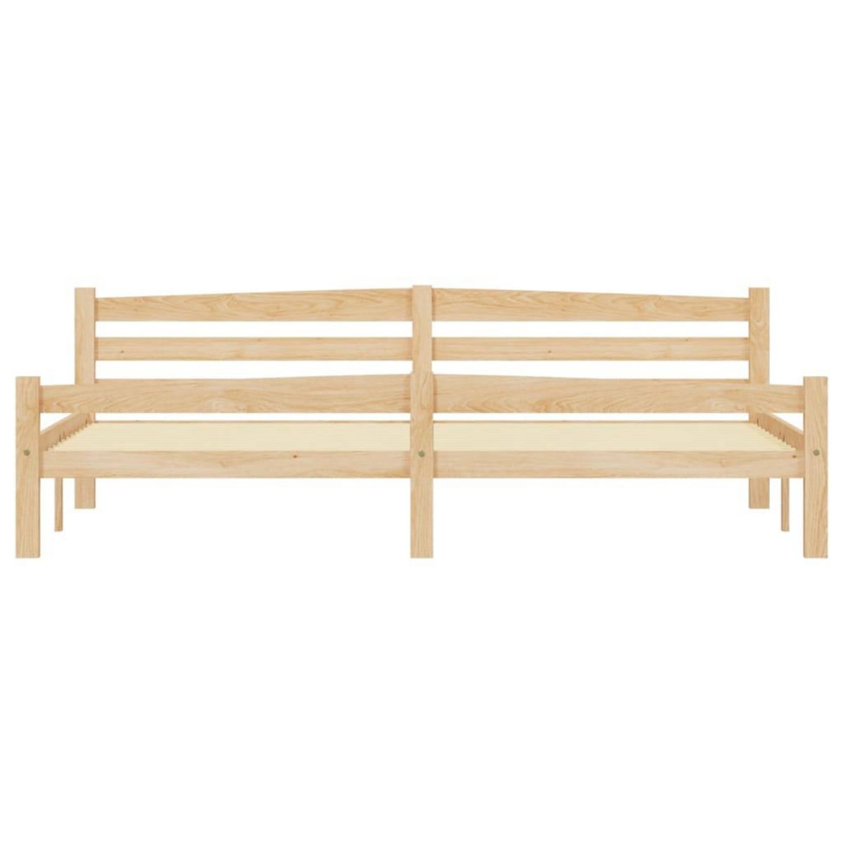 VIDAXL Cadre de lit sans matelas bois massif de pin 200x200 cm
