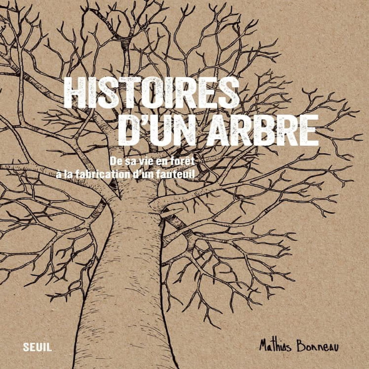 HISTOIRES D'UN ARBRE. DE SA VIE EN FORET A LA FABRICATION D'UN FAUTEUIL, Bonneau Mathias