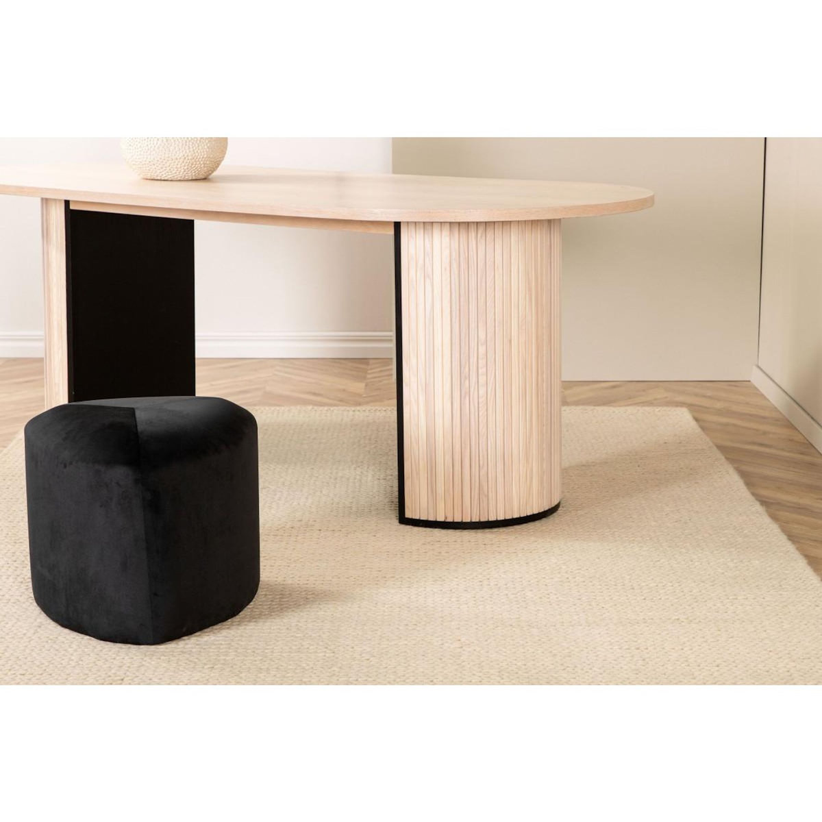 Paris Prix Tapis Tressé en Laine  Marta  200x300cm Naturel