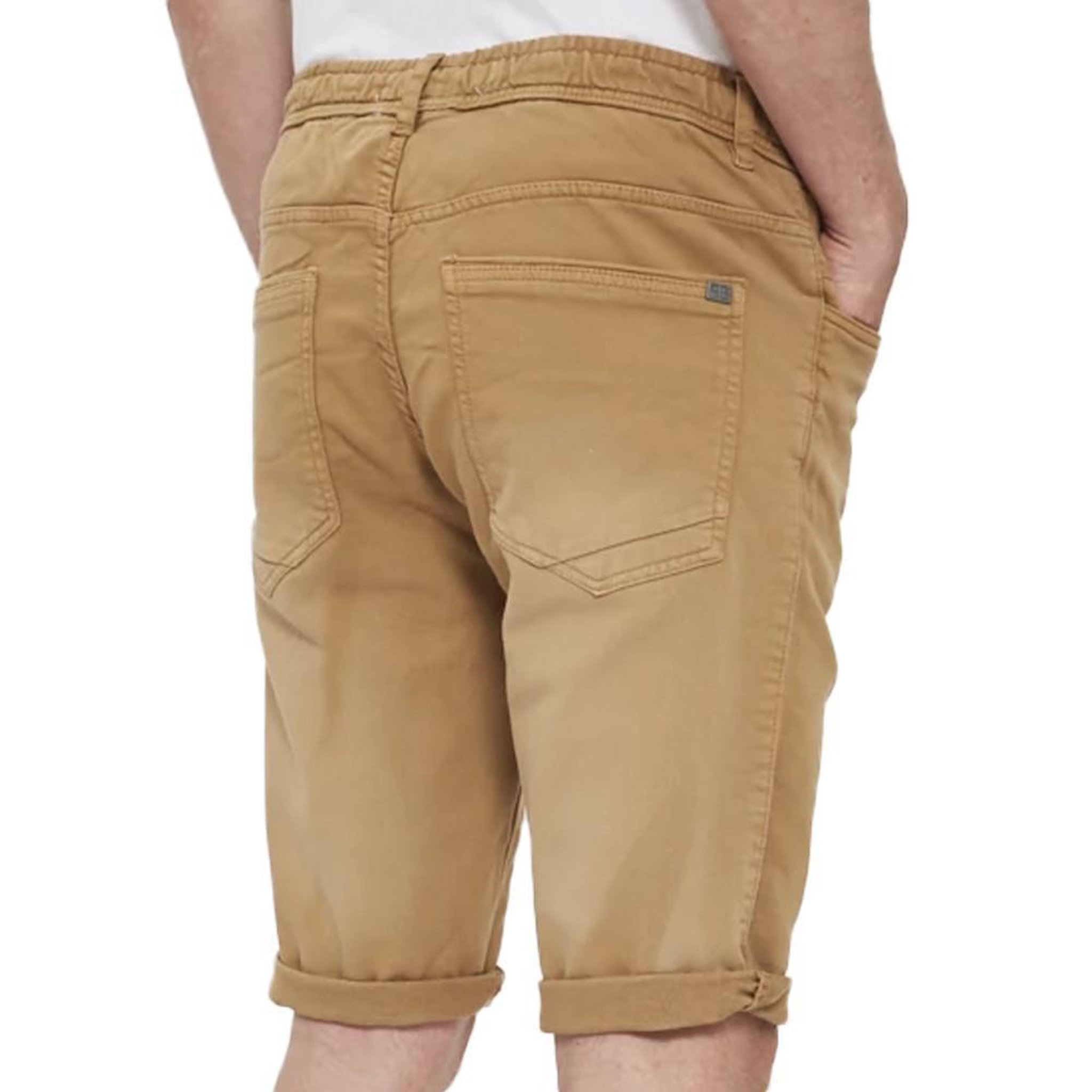 Voir la diapositive 3 : PANAME BROTHERS Bermuda beige foncé homme paname brothers maldive