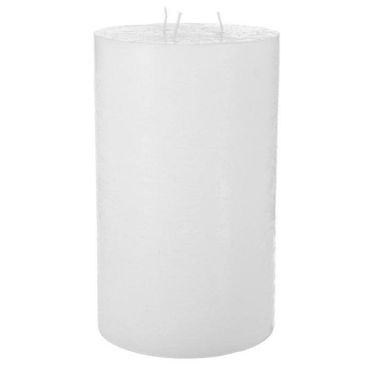 COMPTOIR DE LA BOUGIE Bougie Ronde  Rustic  23cm Blanc