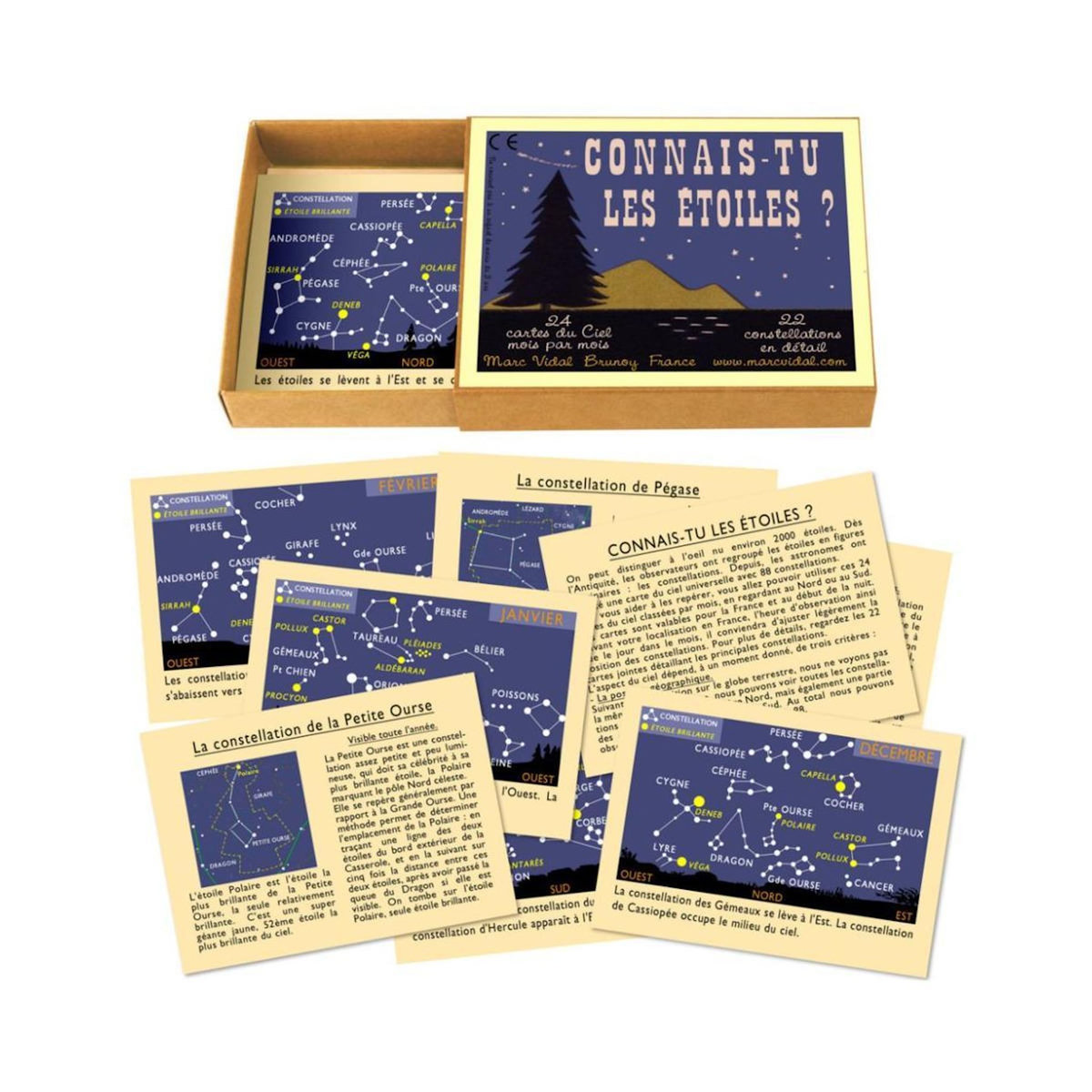 MARC VIDAL Connais-tu les etoiles - Questions