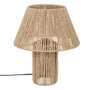 Voir la diapositive 1 : ATMOSPHERA Lampe à Poser Corde  Adria  38cm Beige