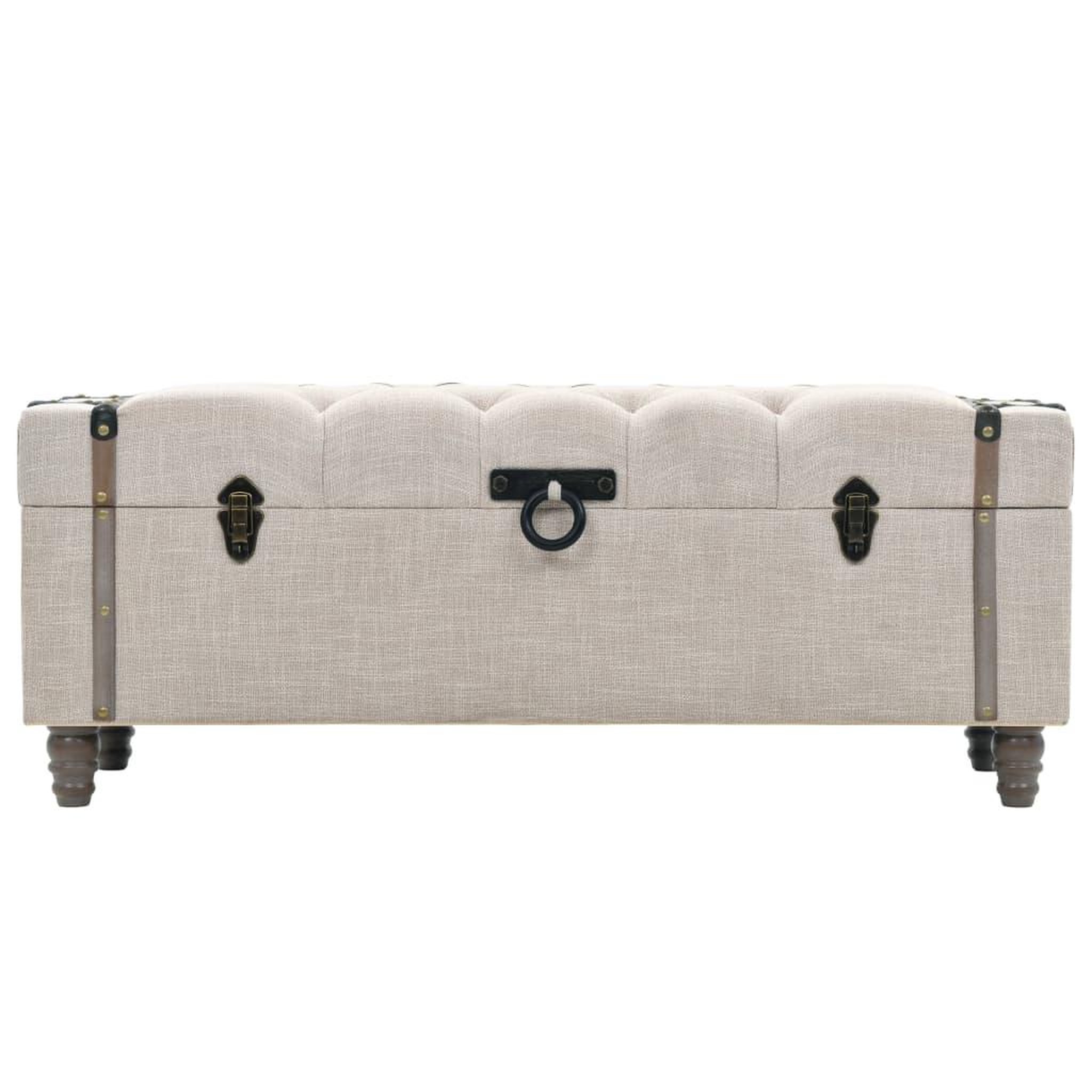 Voir la diapositive 3 : VIDAXL Ensemble de bancs de rangement 3 pcs bois massif et acier
