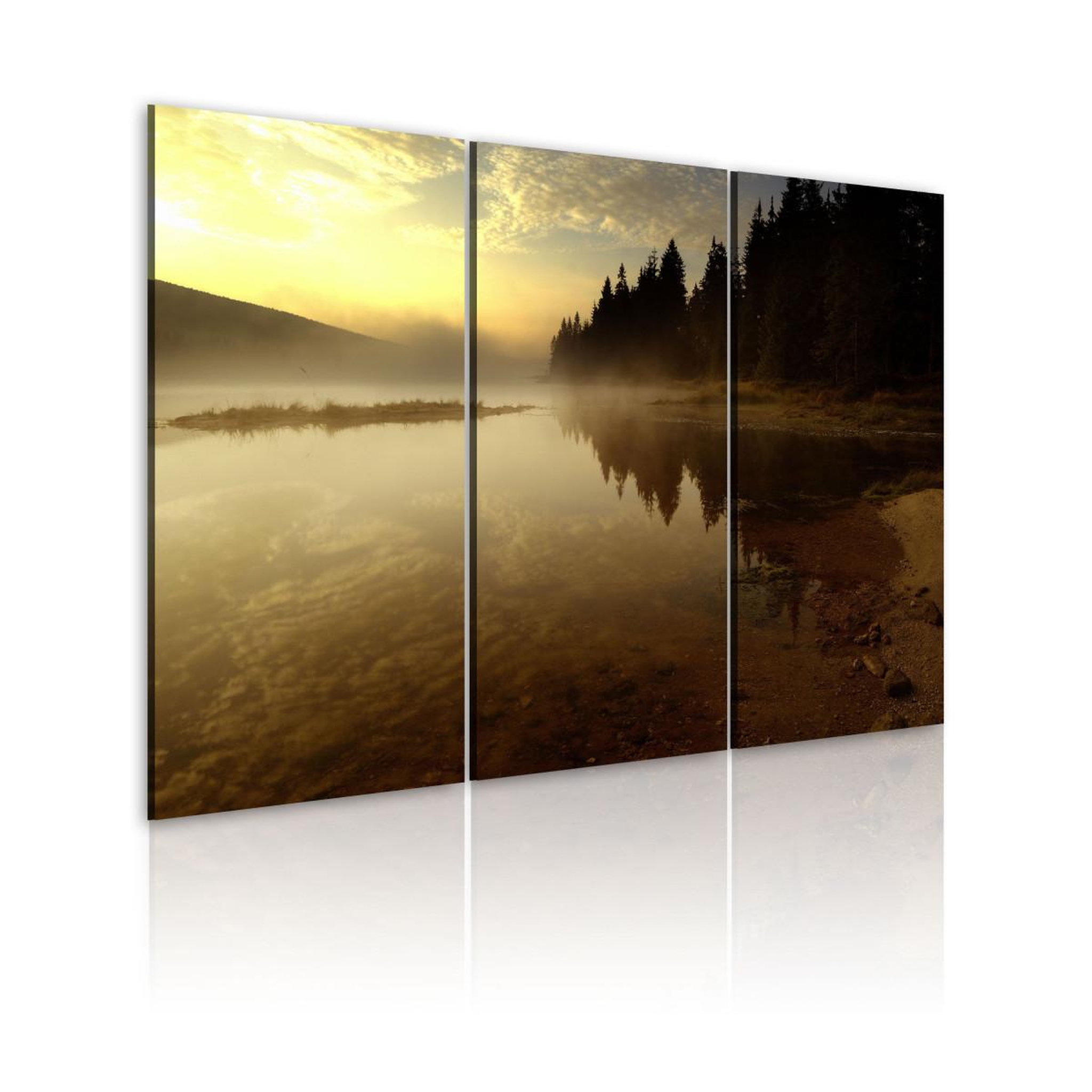 Paris Prix Tableau imprimé  in the evening, by the lake  40x60cm