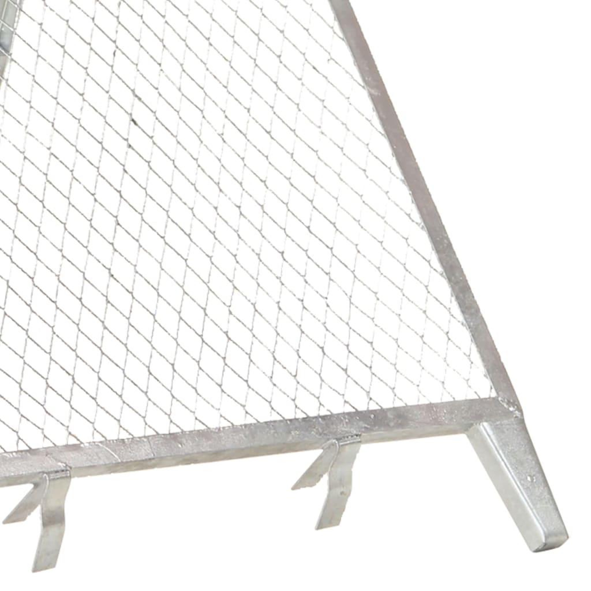 Voir la diapositive 4 : VIDAXL Tamis de jardin Acier galvanise