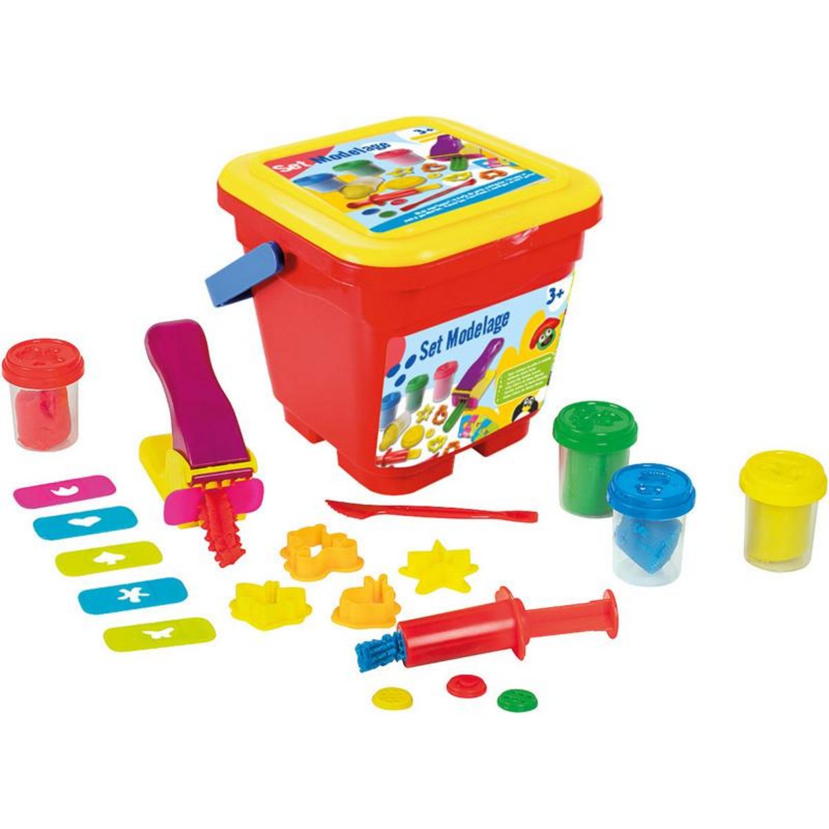 SEAU PATE A MODELER 22PC 11231