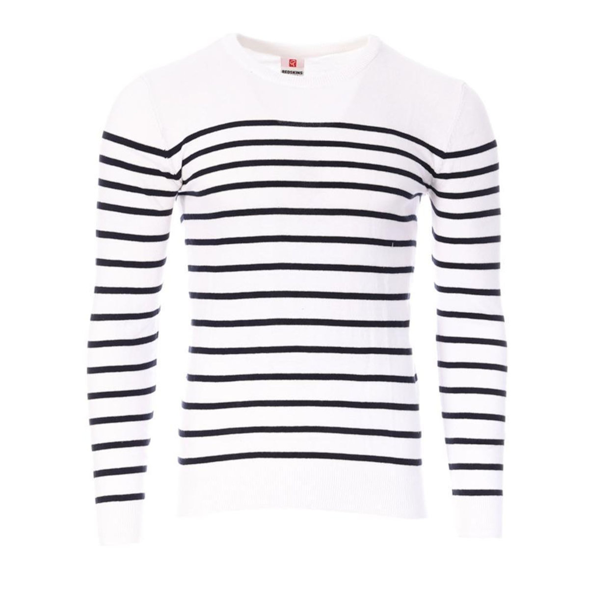 REDSKINS Pull Blanc/ Homme Redskins Marin