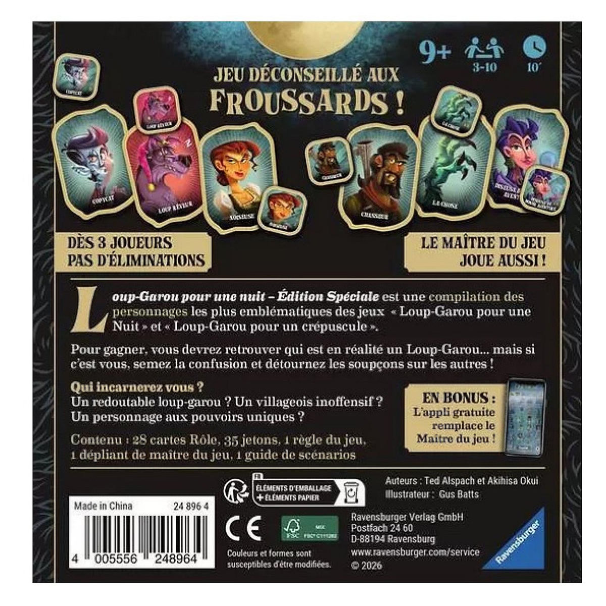 RAVENSBURGER Best of Loup Garou pour une nuit