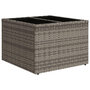 Voir la diapositive 5 : VIDAXL Salon de jardin avec coussins 7 pcs gris resine tressee