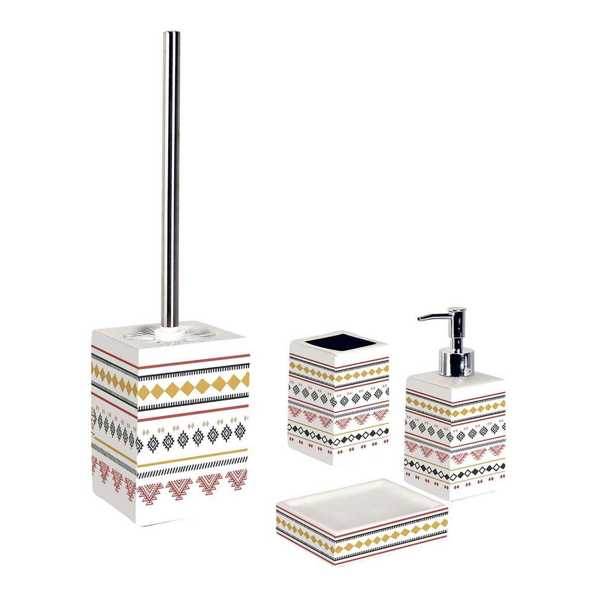 Voir la diapositive 2 : Douceur d'Intérieur Gobelet brosse à dents  esteban  10cm blanc