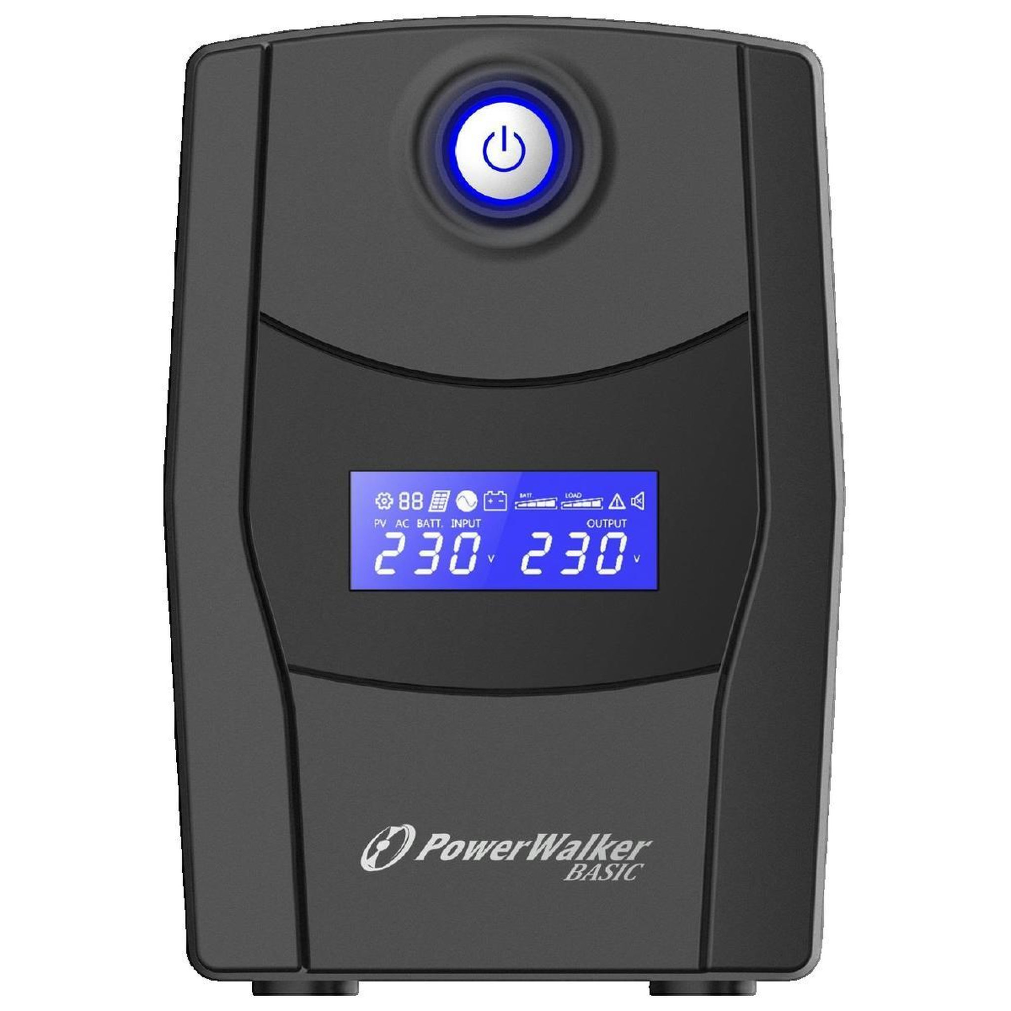 Voir la diapositive 3 : POWER Système d'alimentation sans interruption Powerwalker VI 800 STL 0,8 kVA