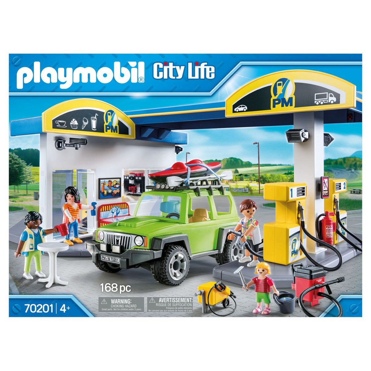PLAYMOBIL 70201 - City Life - Station essence 