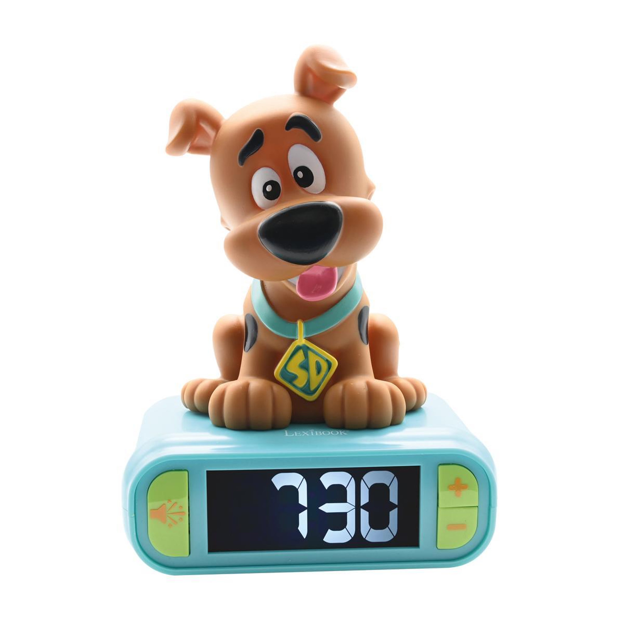 Lexibook Réveil avec veilleuse Scooby Doo en 3D