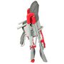 Voir la diapositive 6 : BAMBISOL Chaise haute bébé rouge/gris Carrousel 