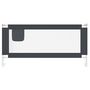Voir la diapositive 4 : VIDAXL Barriere de securite de lit d'enfant Gris fonce 190x25 cm Tissu
