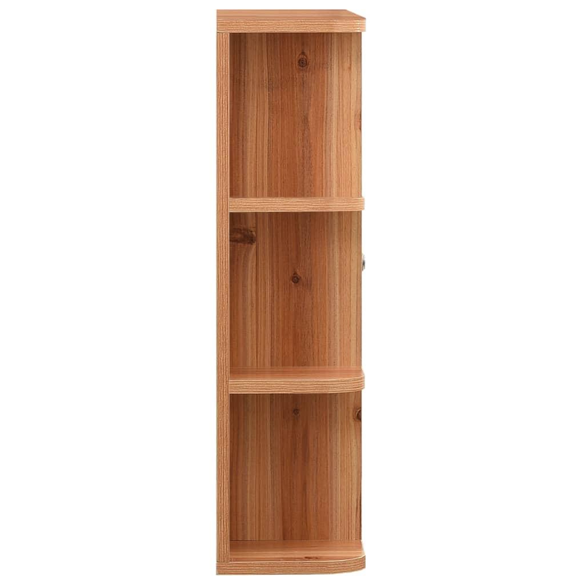 Voir la diapositive 5 : VIDAXL Armoire a miroir de salle de bain Chene 66x17x63 cm MDF