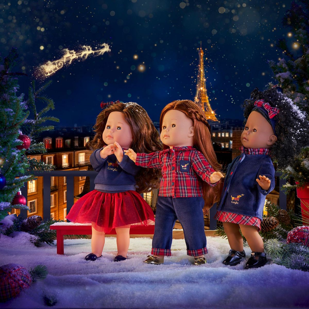 Corolle Ensemble Homewear 2 pièces Corolle en Fêtes pour poupée ma Corolle