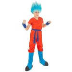 CHAKS Déguisement Goku Super Saiyan Dragon Ball Z - 9/10 ans (134 à 140 cm)