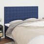 Voir la diapositive 1 : VIDAXL Tetes de lit 4 pcs Bleu 100x5x78/88 cm Tissu