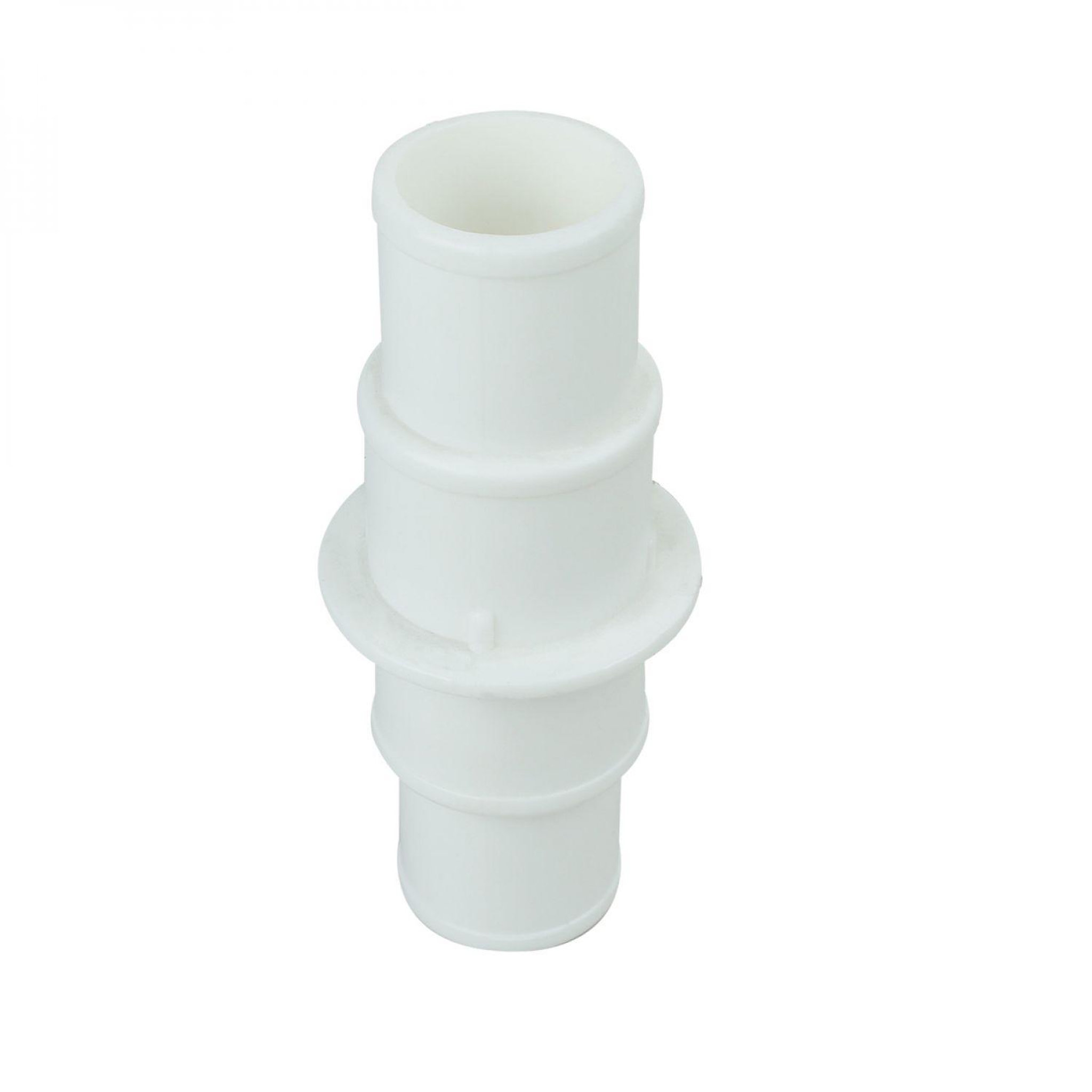Voir la diapositive 1 : LINXOR Liaison, raccord 32/32, 38/38, 32/38 pour tuyau flottant de pisicne - Blanc