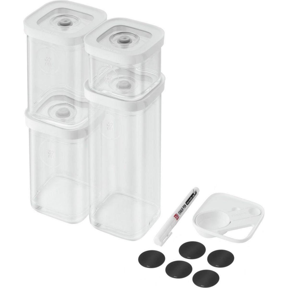 ZWILLING Boîte sous vide 6 pièces Fresh & Save CUBE S