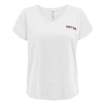 Only T Shirt  Femme ONLY  ally Life. Coloris disponibles : Blanc
