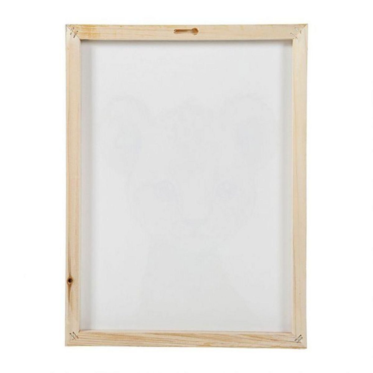 OSTARIA Lot de 4 tableaux toile Mini animals 30x40 cm