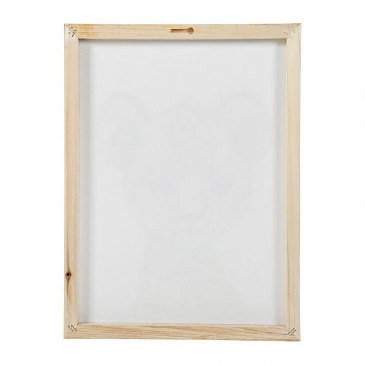 OSTARIA Lot de 4 tableaux toile Mini animals 30x40 cm