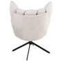 Voir la diapositive 4 : Paris Prix Fauteuil Relax sur Pied  Coussin  92cm Beige
