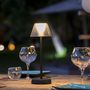 Voir la diapositive 2 : Lumisky Lampe de table sans fil LED BEVERLY Noir Plastique H34CM