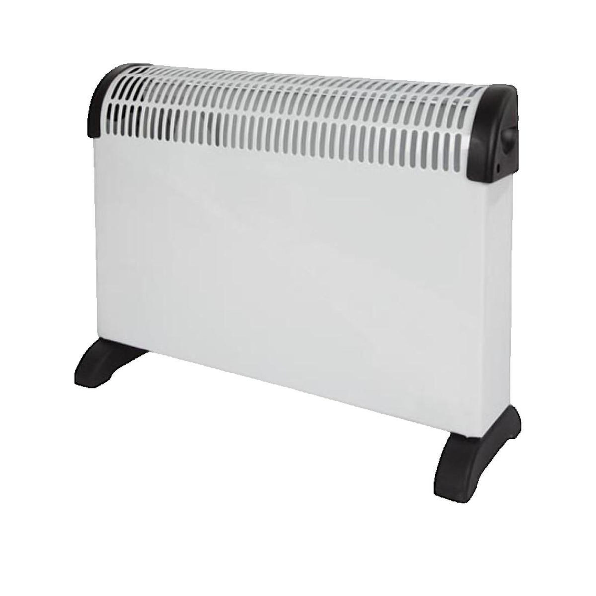 Perel Convecteur électrique Perel CH0006 2000 W blanc et noir