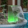 VIDAXL Fontaine de piscine avec LED RVB et ensemble connecteurs 51 cm