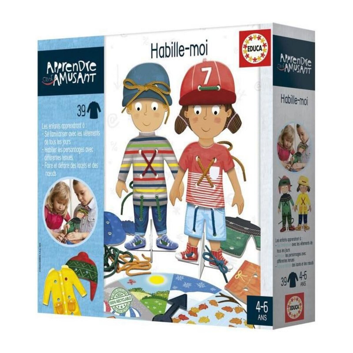 EDUCA HABILLE-MOI - Jeu éducatif