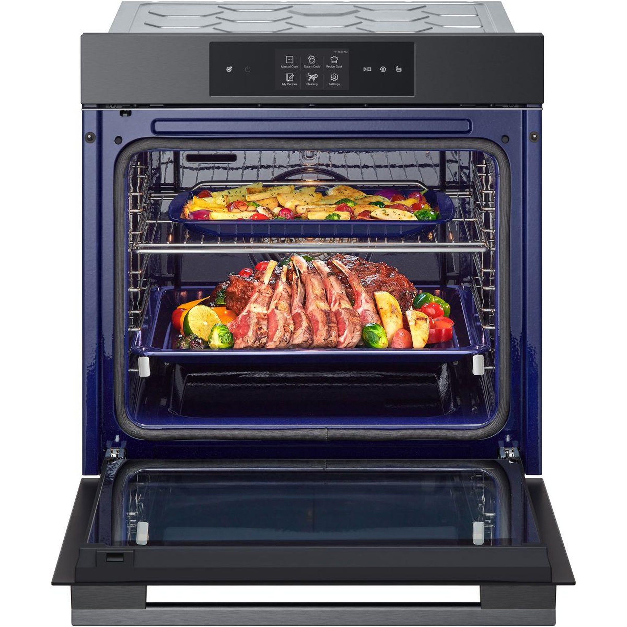Voir la diapositive 2 : LG Four encastrable fonction vapeur ws9d7673cb instaview