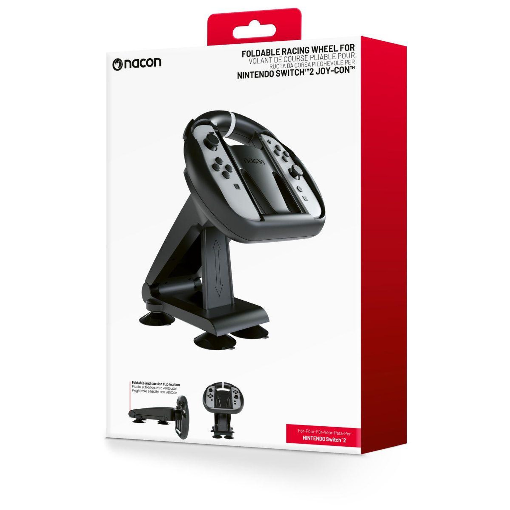 Voir la diapositive 4 : NACON Volant pliable switch 2