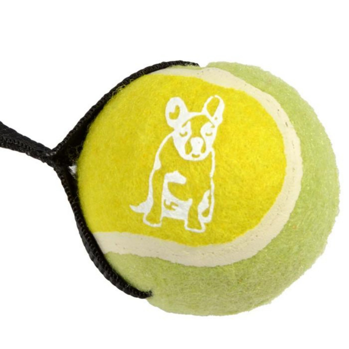 Paris Prix Jouet pour Chien  Balle de Tennis  20cm Jaune & Noir