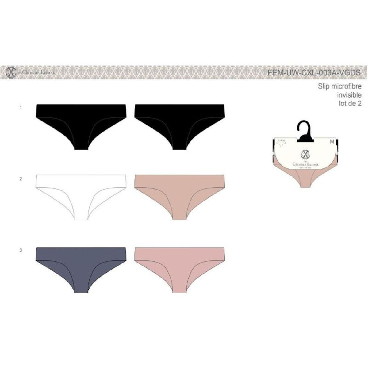 Christian Lacroix Culotte CXL By LACROIX X6