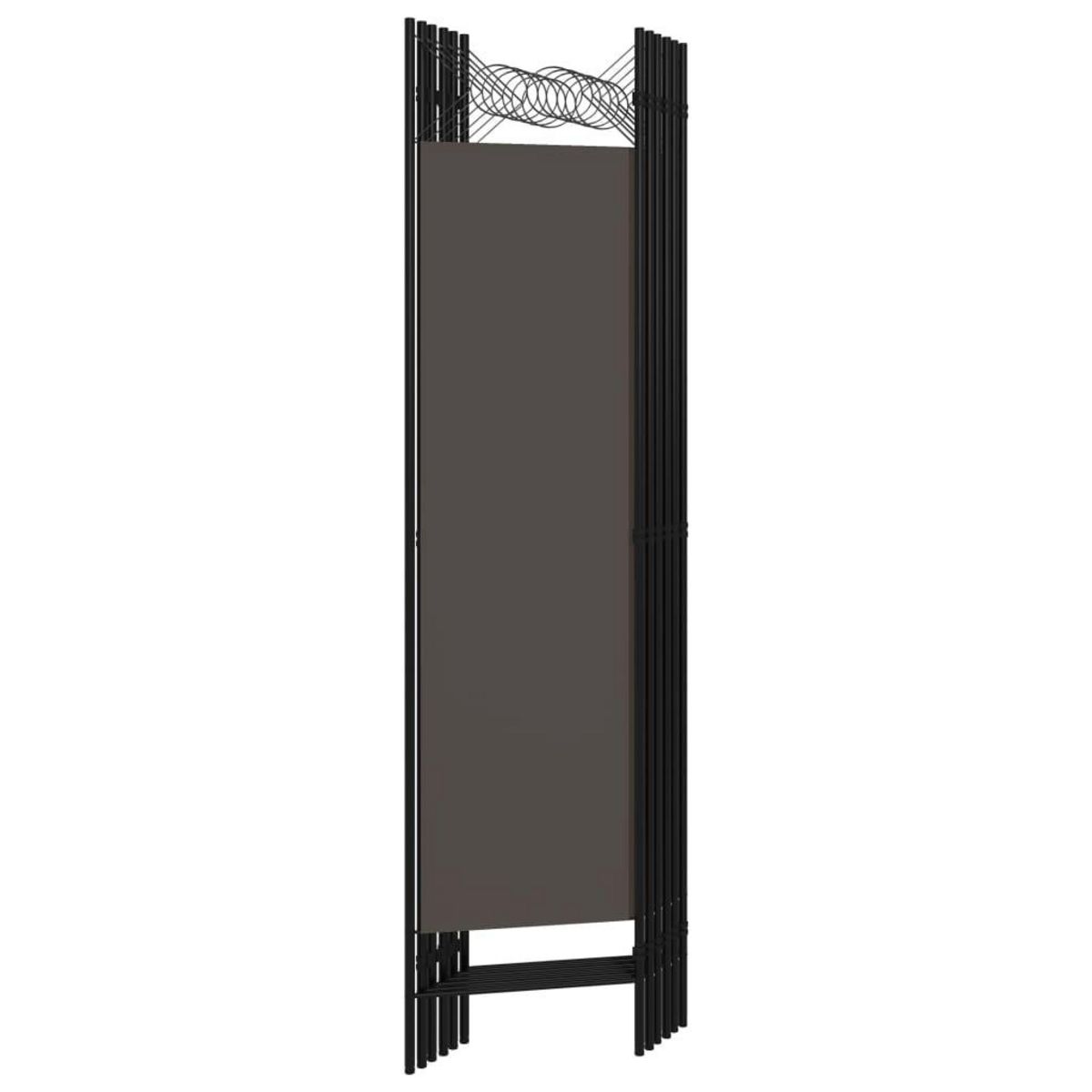 VIDAXL Cloison de separation 6 panneaux Anthracite 240x180 cm