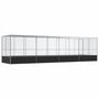 Voir la diapositive 5 : VIDAXL Voliere avec extension argente 832x207x212 cm acier