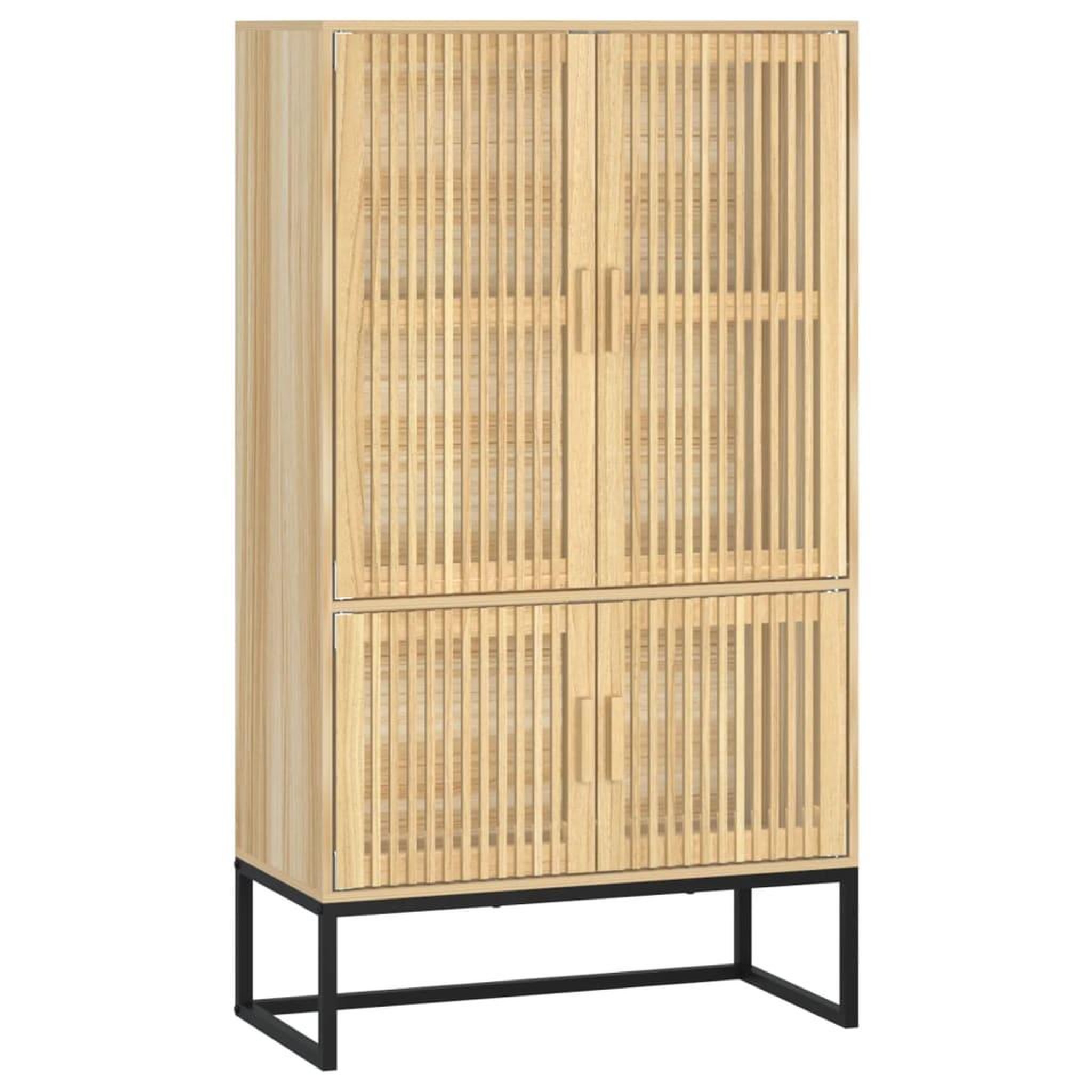 Voir la diapositive 2 : VIDAXL Buffet haut 70x35x125 cm bois d'ingenierie